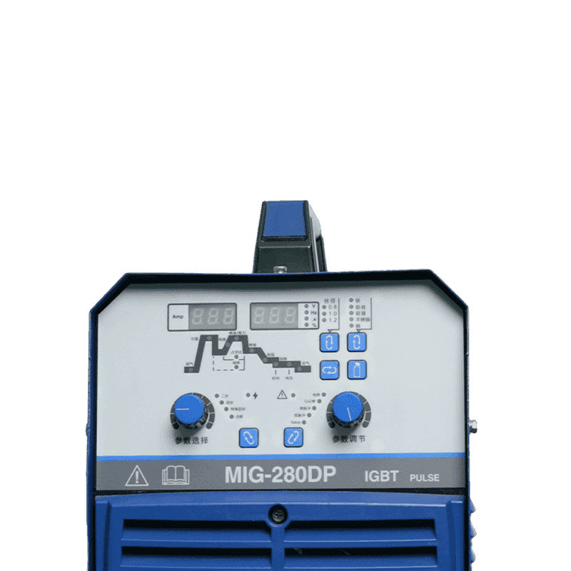 MIG-280DP/MIG-350DP/MIG-500DP 双脉冲 MIG 水冷或风冷 IGBT 逆变器 参数存储 多功能 380V 500A 2T/4T MIG/MAG/MMA(GMAW/SMAW)