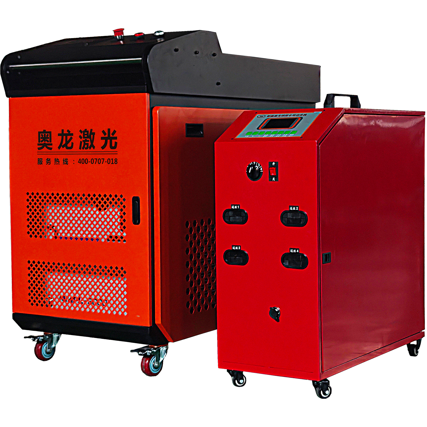 激光四丝焊接 ALY-3000 380V,3000W 水冷焊接切割清洗  双丝焊接 金属板材清洗