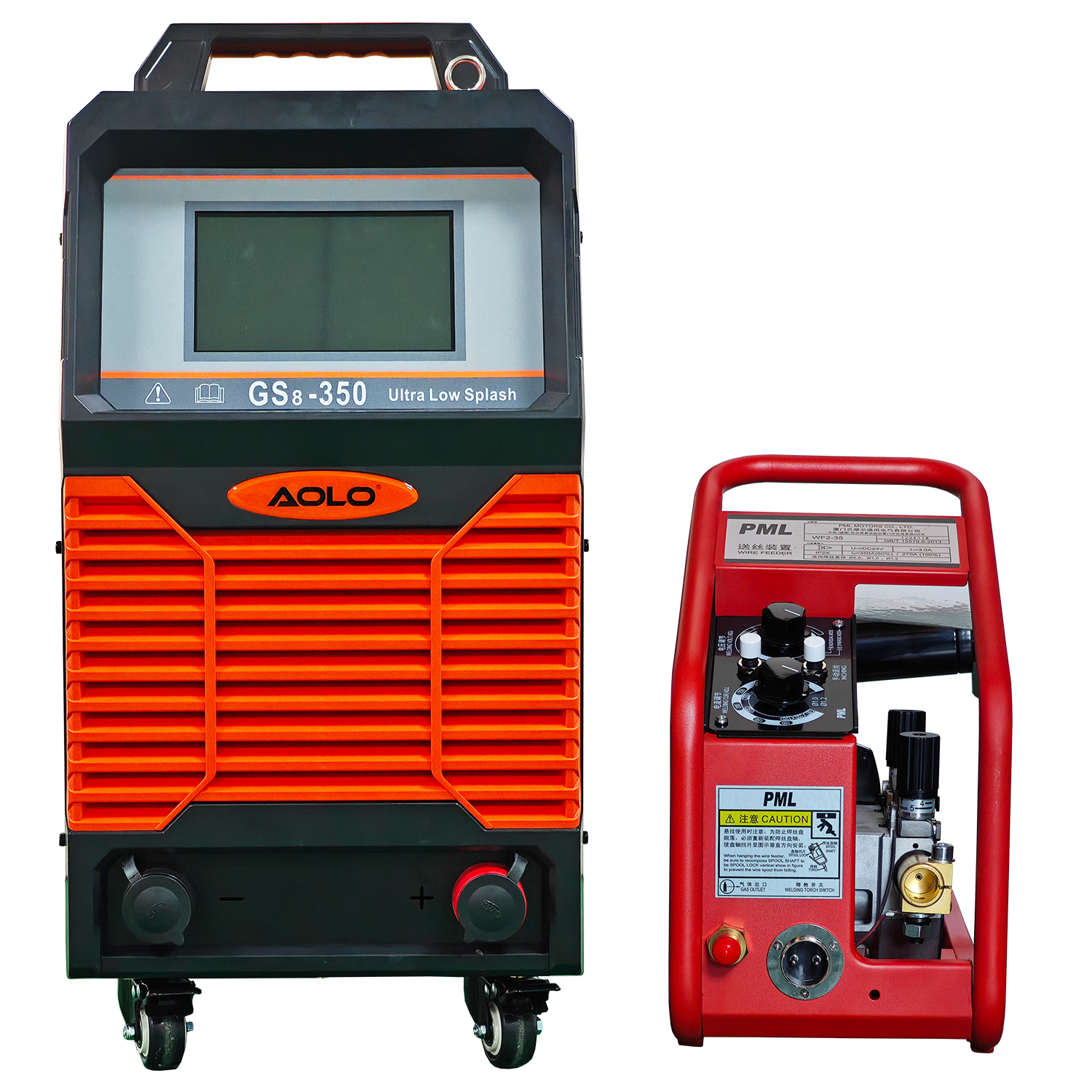 超低飞溅GS8-350 双脉冲 MIG 风冷 IGBT 逆变器 参数存储 多功能 380V 350A 2T/4T MIG/MAG/MMA(GMAW/SMAW)